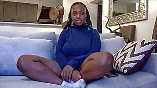 hardcore African Casting - Thick Busty Black Babe Busted Open By Fake Producer amateur